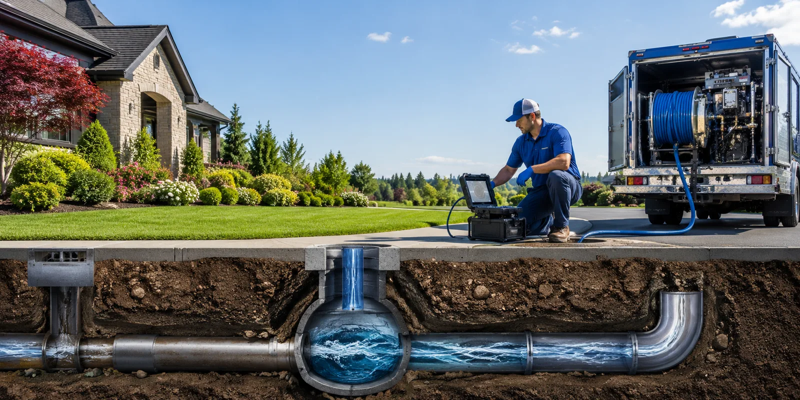 Drainage restoration information for Macksburg, IA